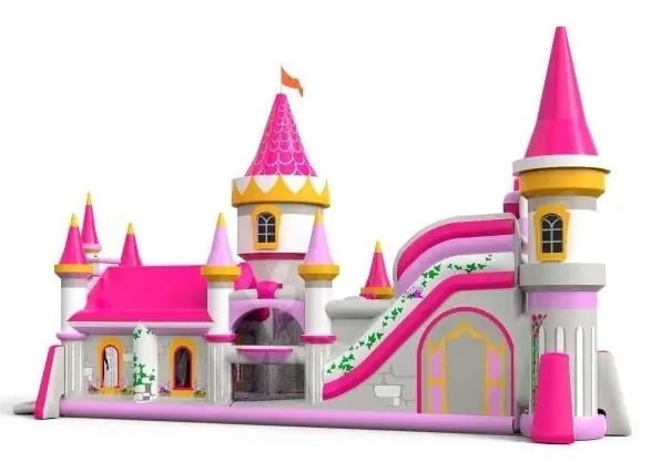 Castle with Active Center - Castle Collection commercial inflatable slide